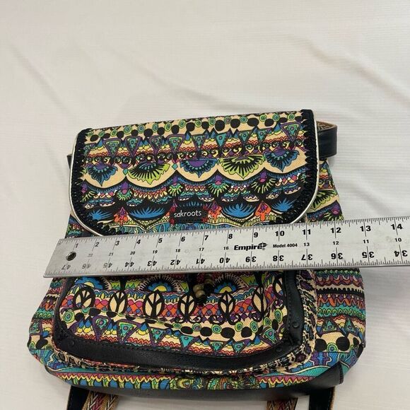Sakroots Bag Crossbody Messenger Convertible Backpack Boho Hippie